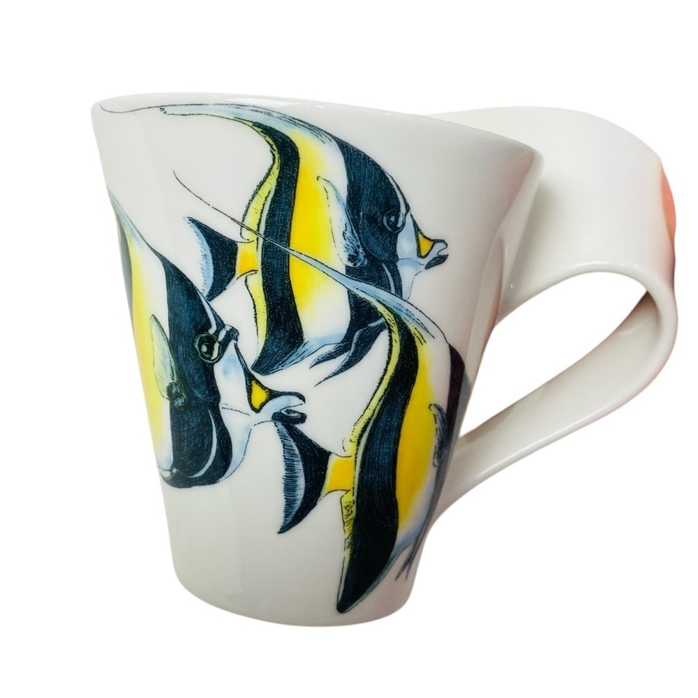 Villeroy & Boch New Wave Cafe’ Angelfish Porcelain Mug 14oz